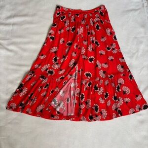 La Petite Francaise Paris Button Up Skirt Size 42 Made In France (US Size 10)